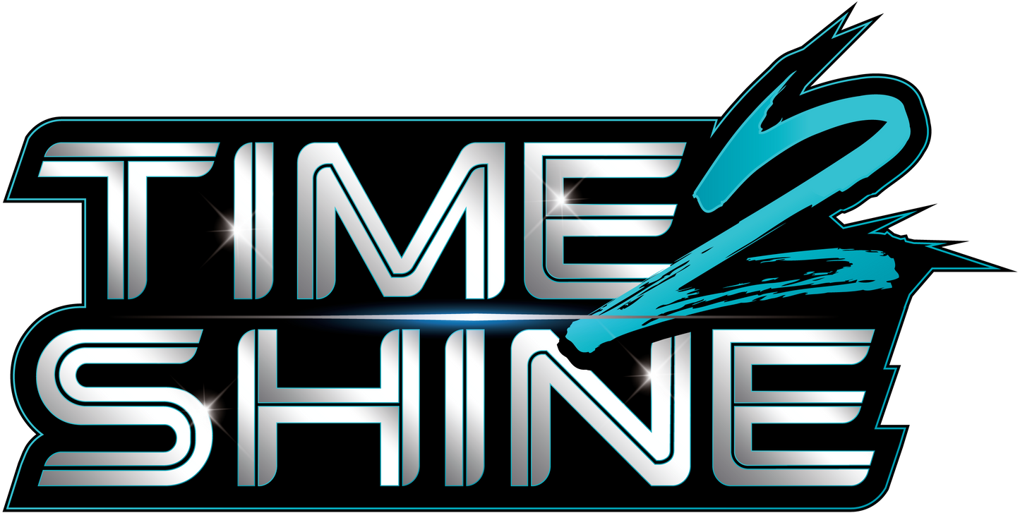 Time 2 Shine Baby Blue Logo Shirts and Hoodies