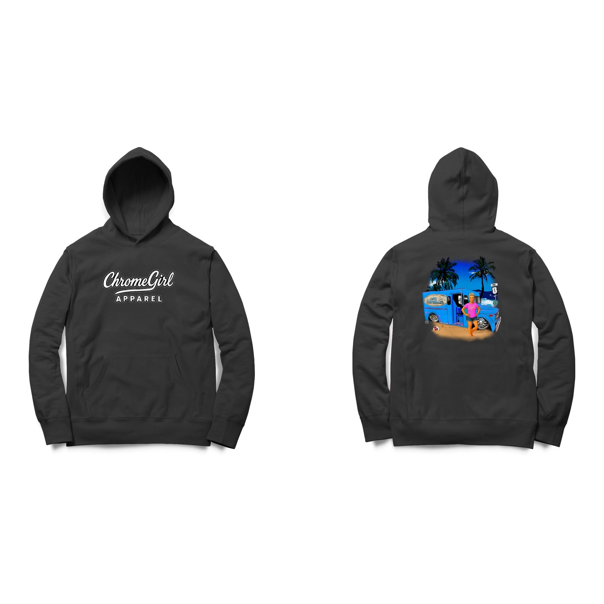 Chrome Girl Shirts and Hoodies