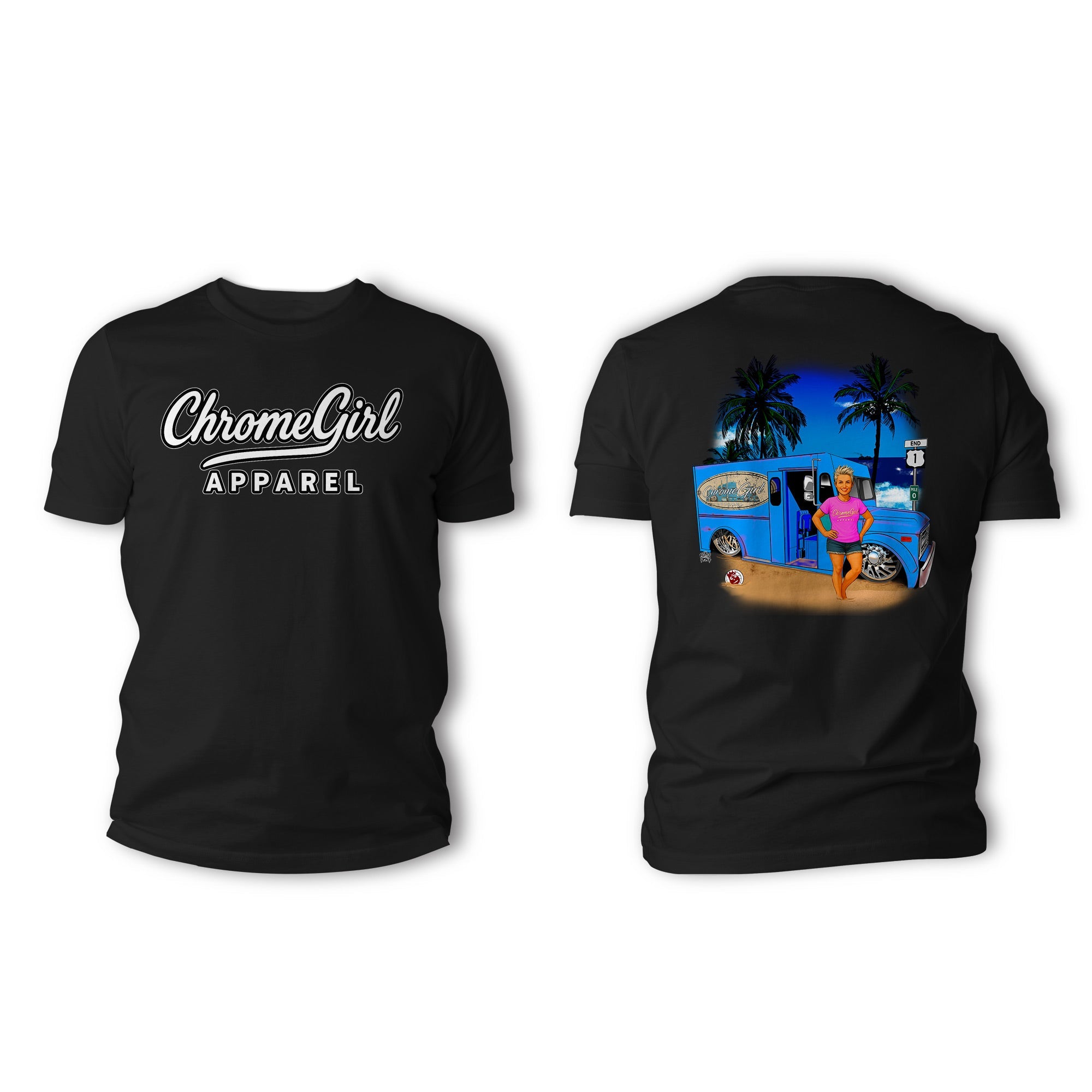 Chrome Girl Shirts and Hoodies
