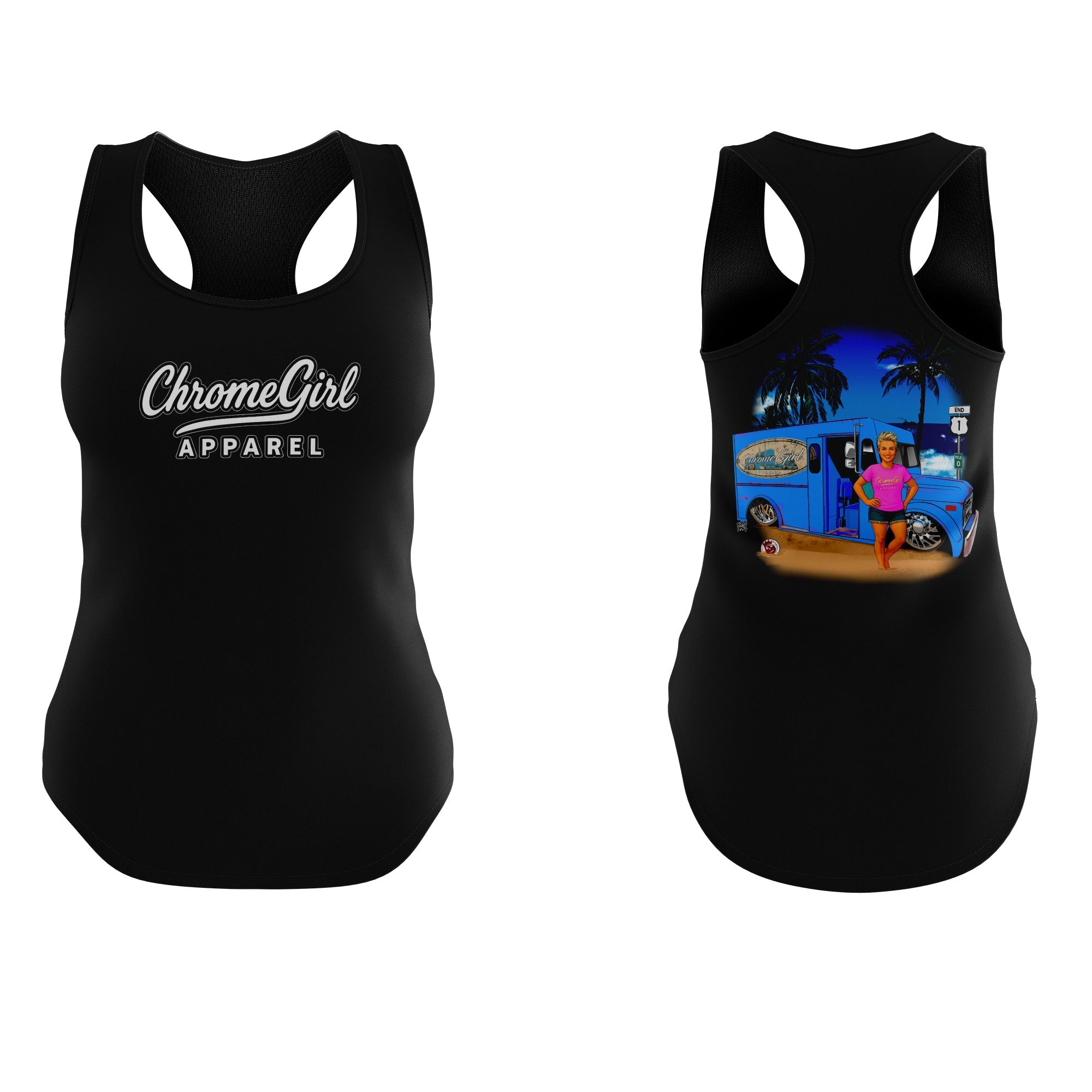 Chrome Girl Shirts and Hoodies