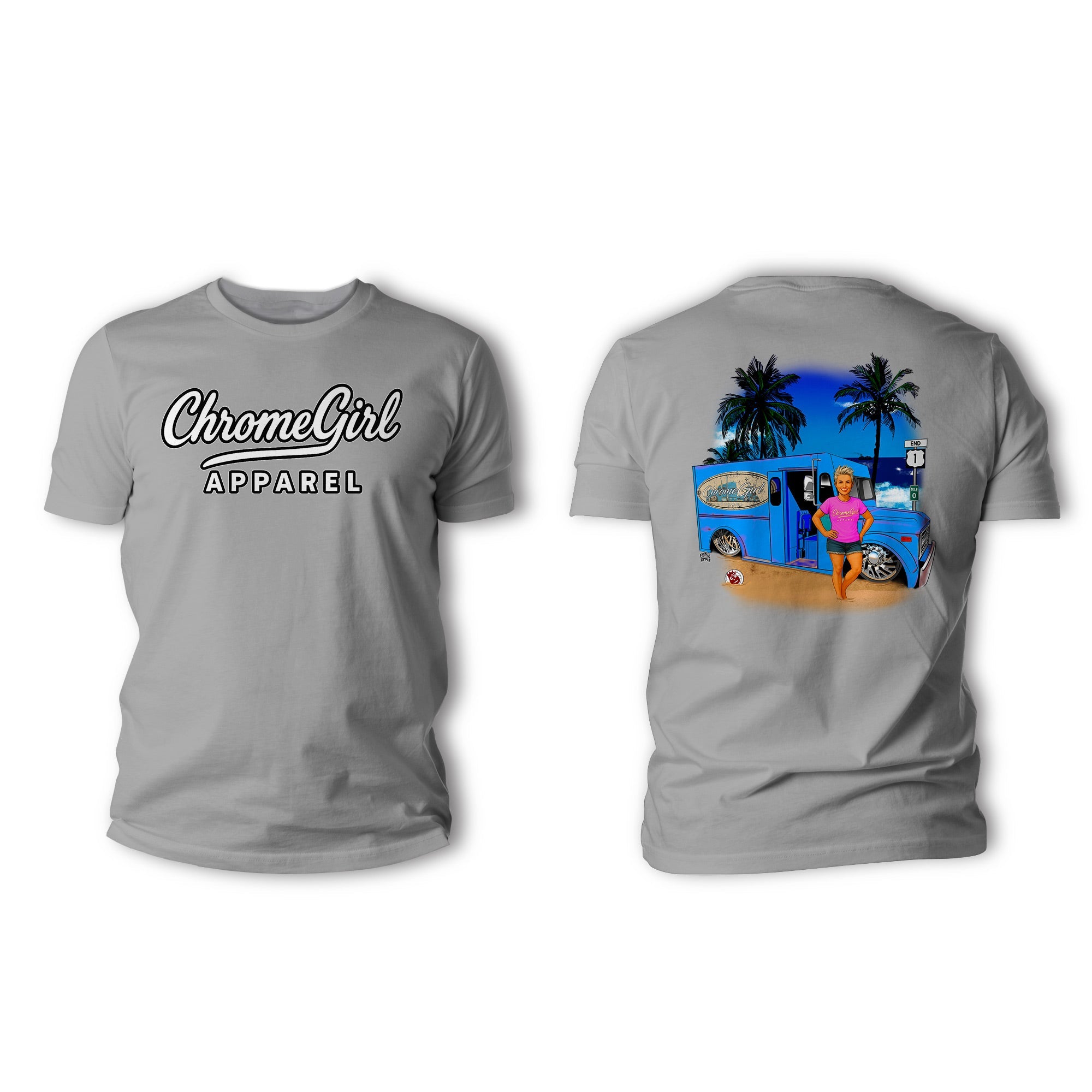 Chrome Girl Shirts and Hoodies