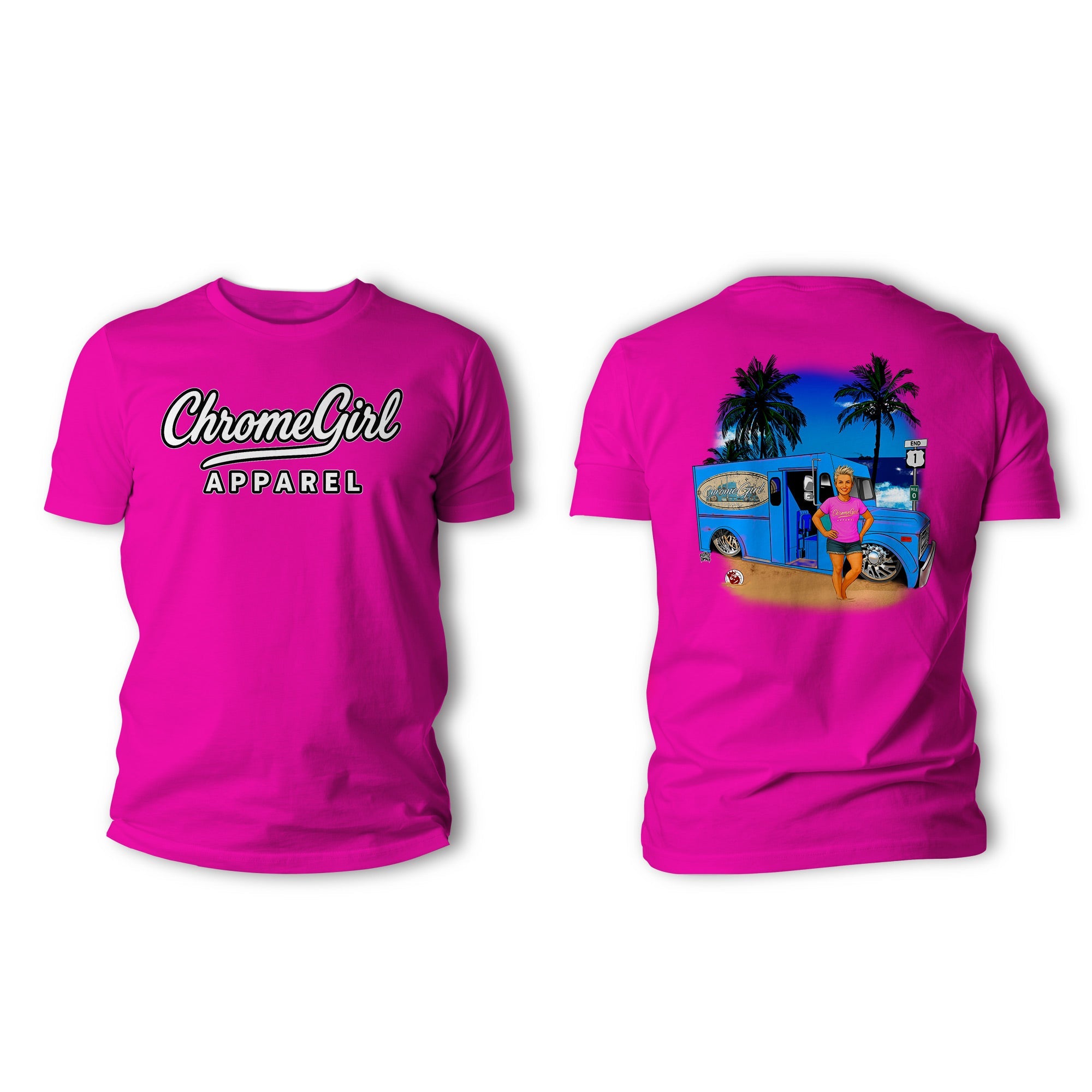 Chrome Girl Shirts and Hoodies