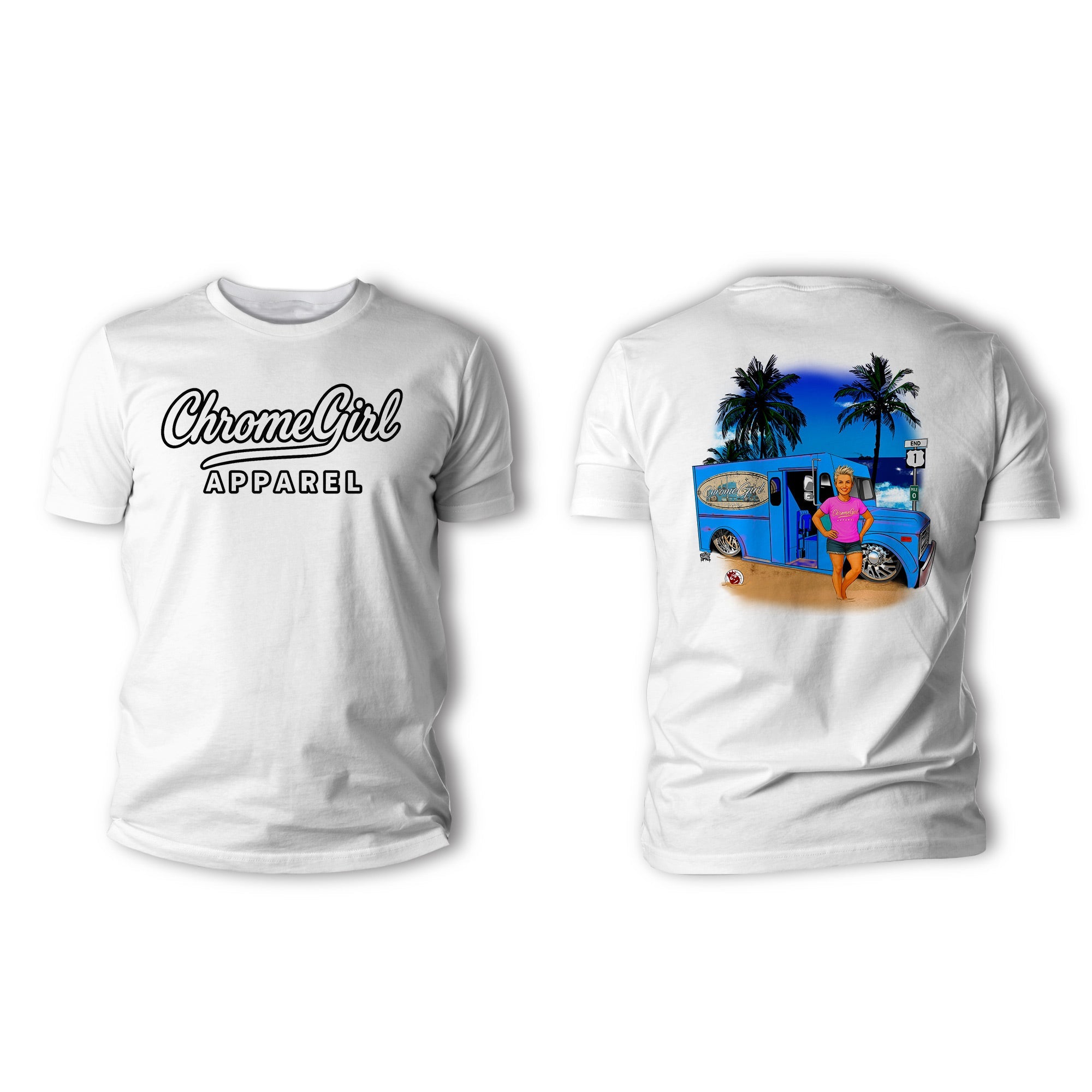 Chrome Girl Shirts and Hoodies
