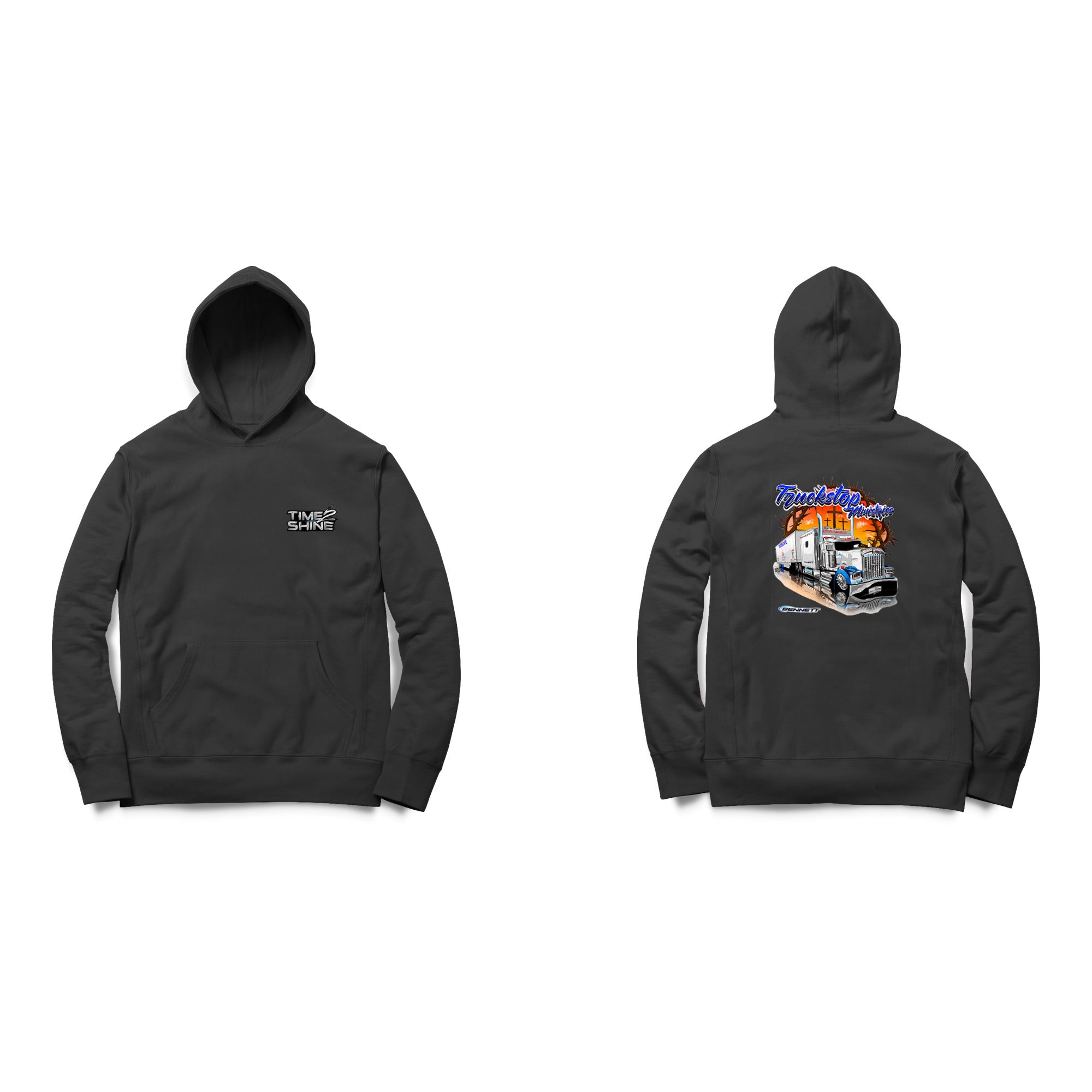 Bennett Truck Stop Ministries Truck Shirts and Hoodies