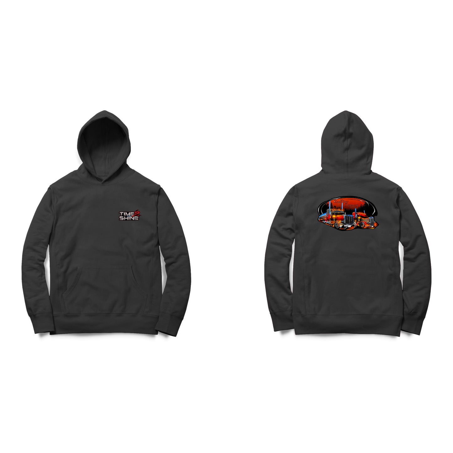 Red Pine Express "Last Time" and "Clocked In" Shirts and Hoodies