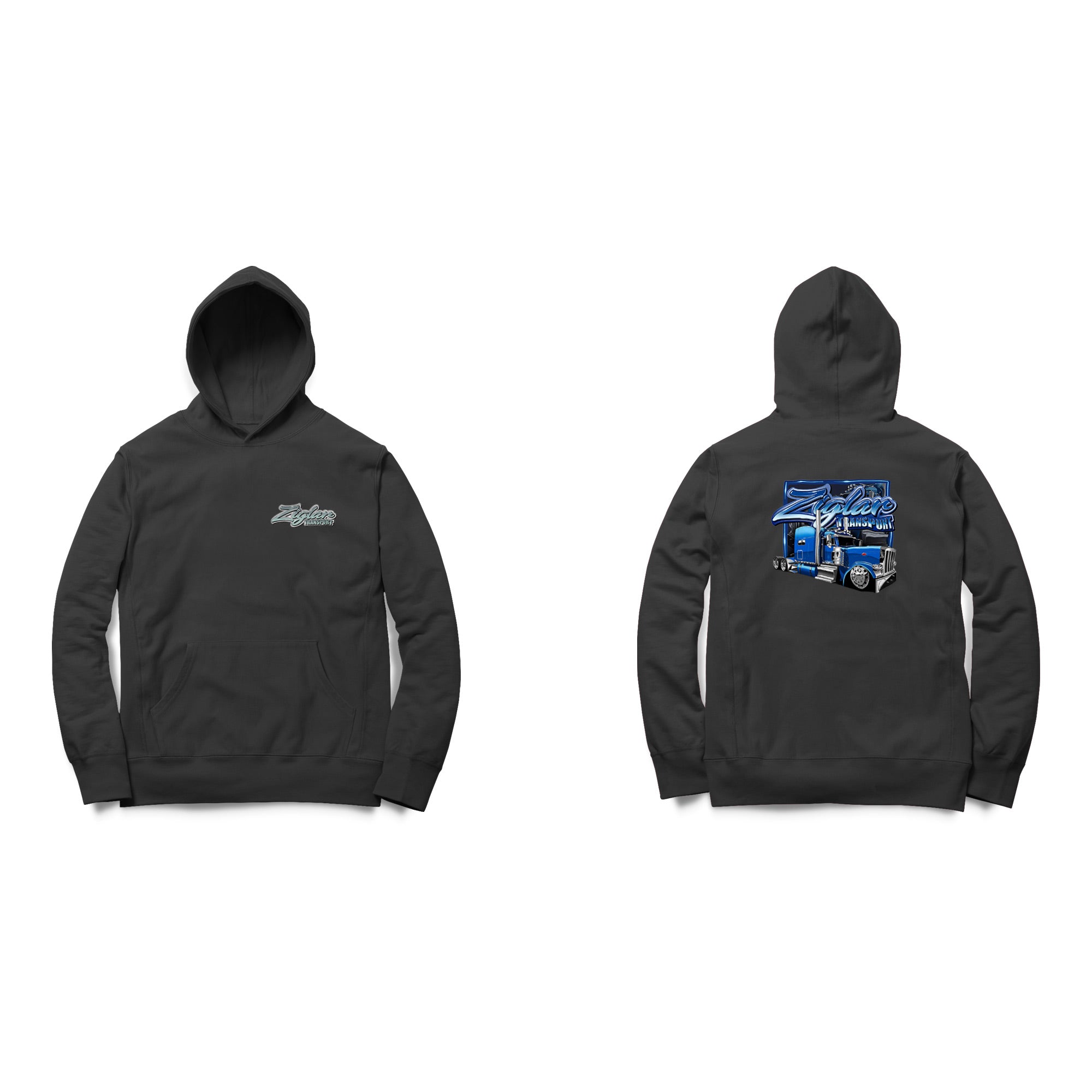 Ziglar Transport Blue Truck Shirts and Hoodies