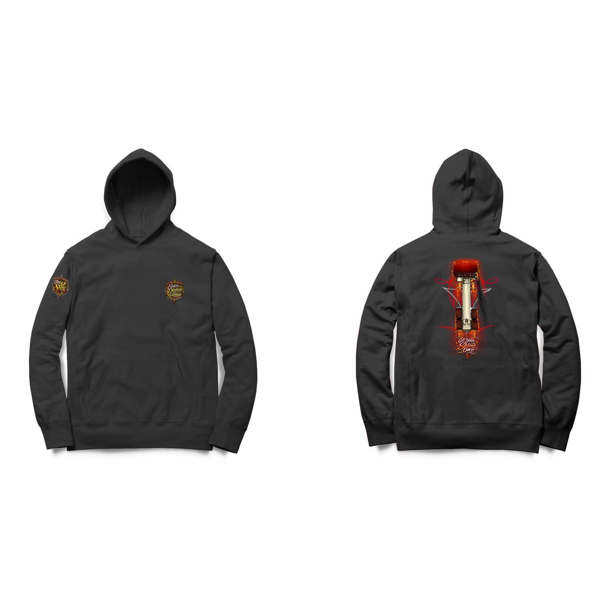 Evan's Truck Draggin Red Shirts and Hoodies