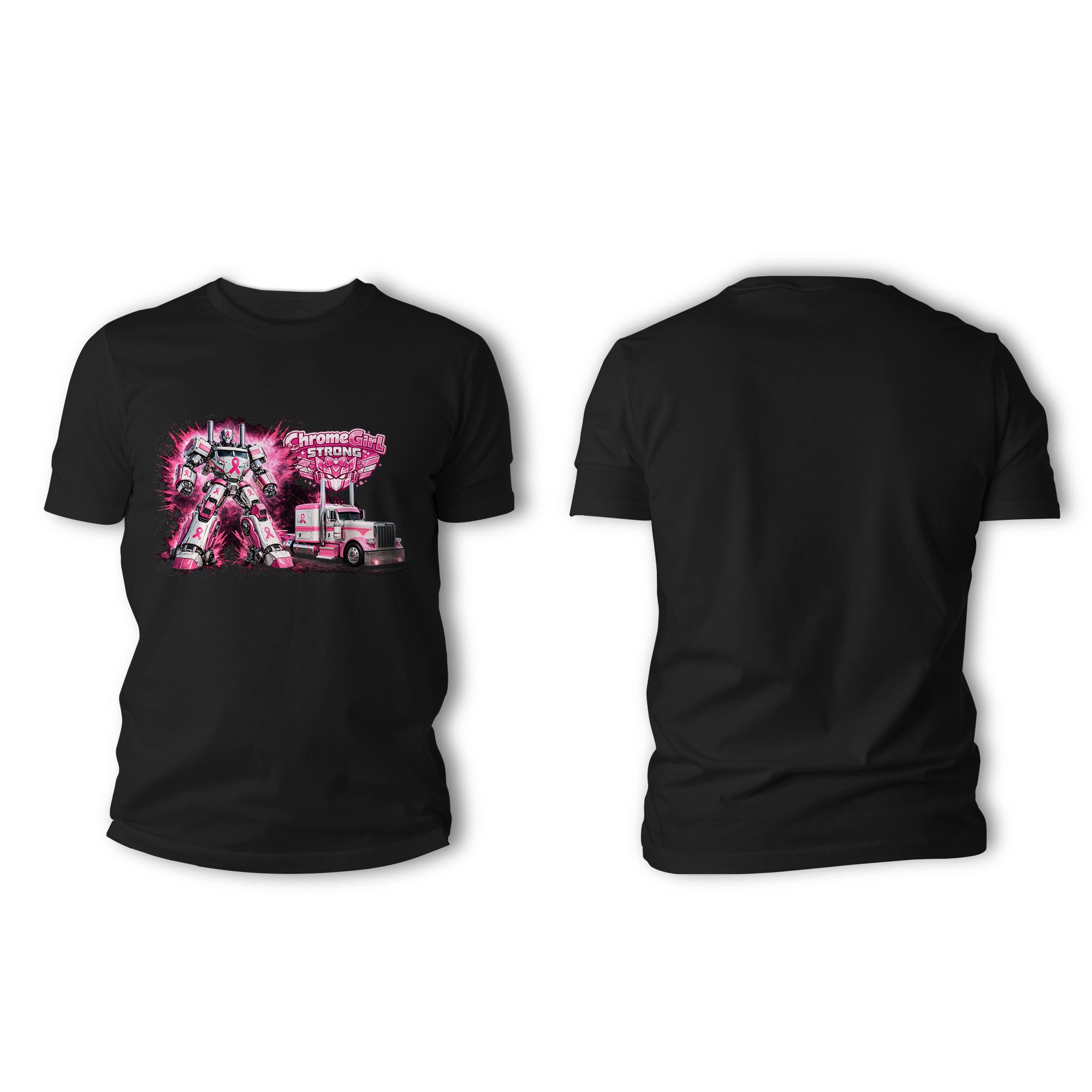 Transformers Series - Chromegirl Strong Shirts and Hoodies