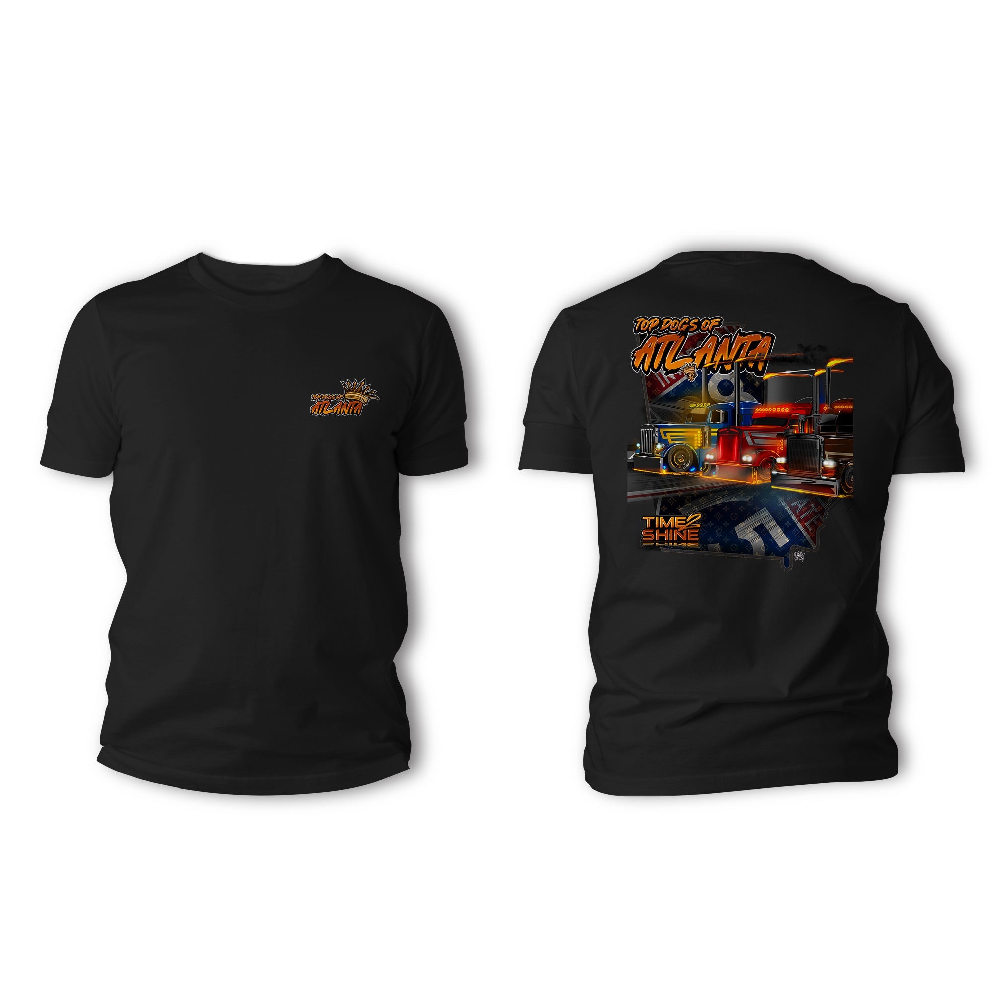 Trucks at Night Shirts and Hoodies