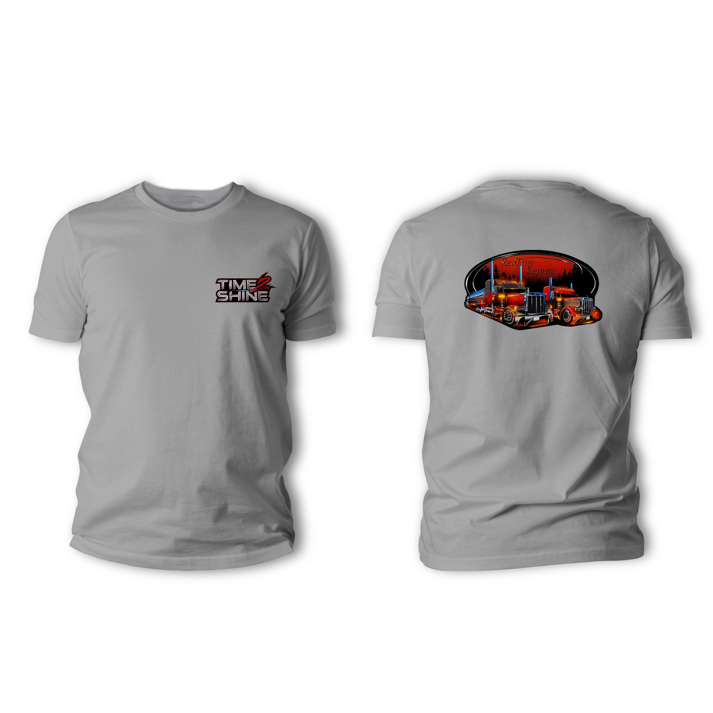 Red Pine Express "Last Time" and "Clocked In" Shirts and Hoodies