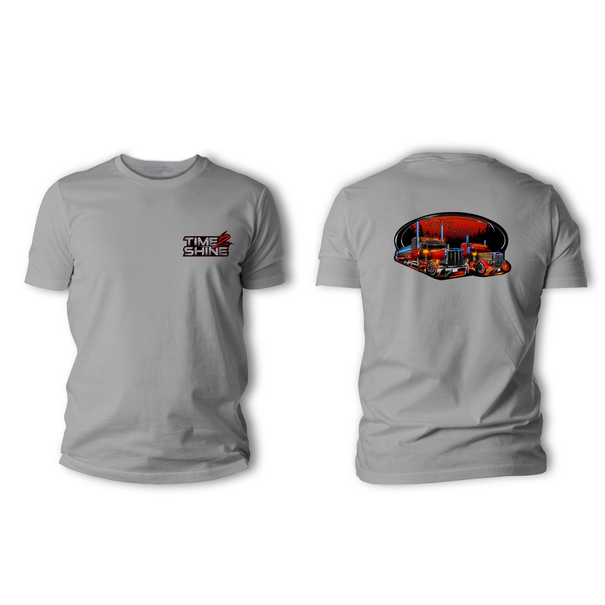 Red Pine Express &quot;Last Time&quot; and &quot;Clocked In&quot; Shirts and Hoodies