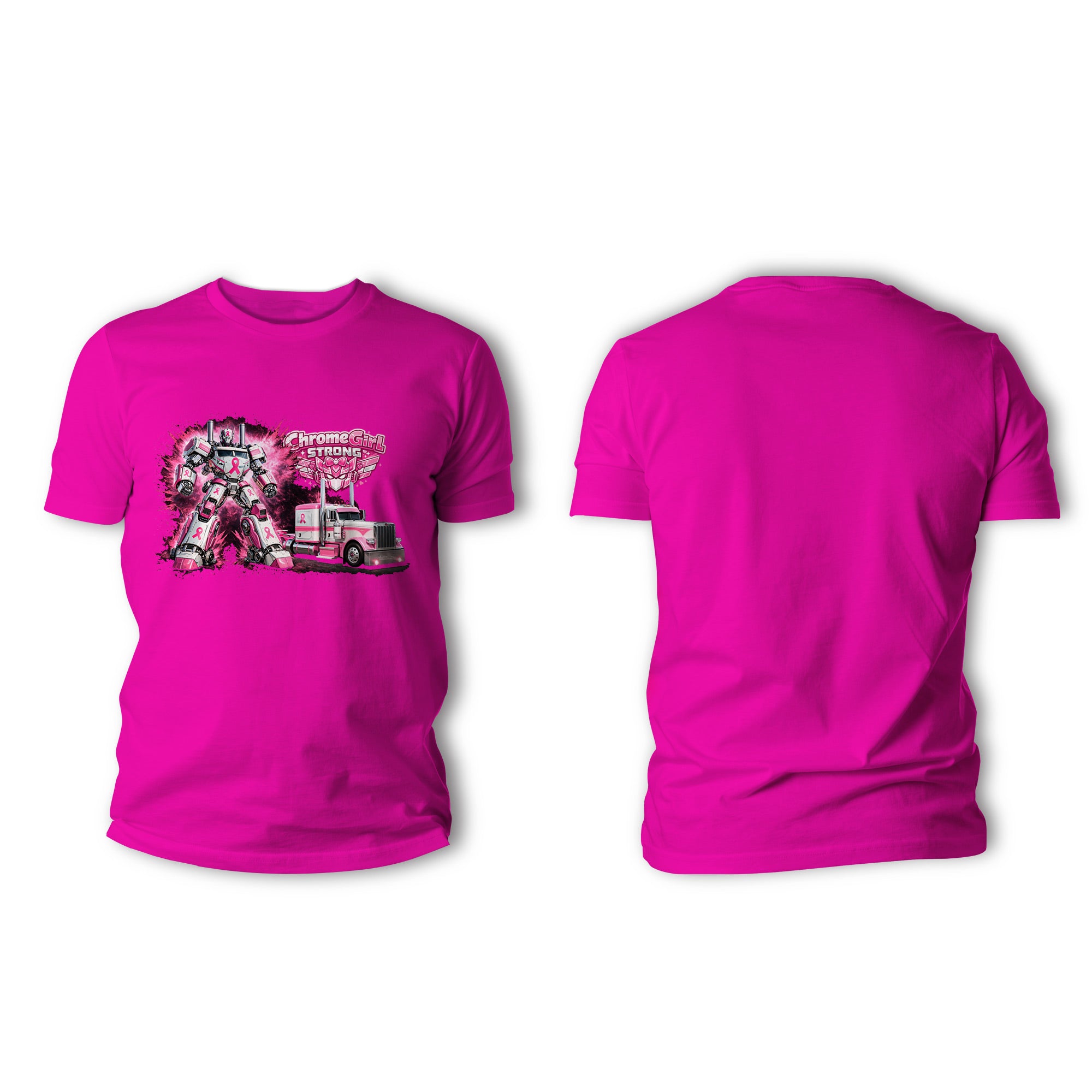 Transformers Series - Chromegirl Strong Shirts and Hoodies