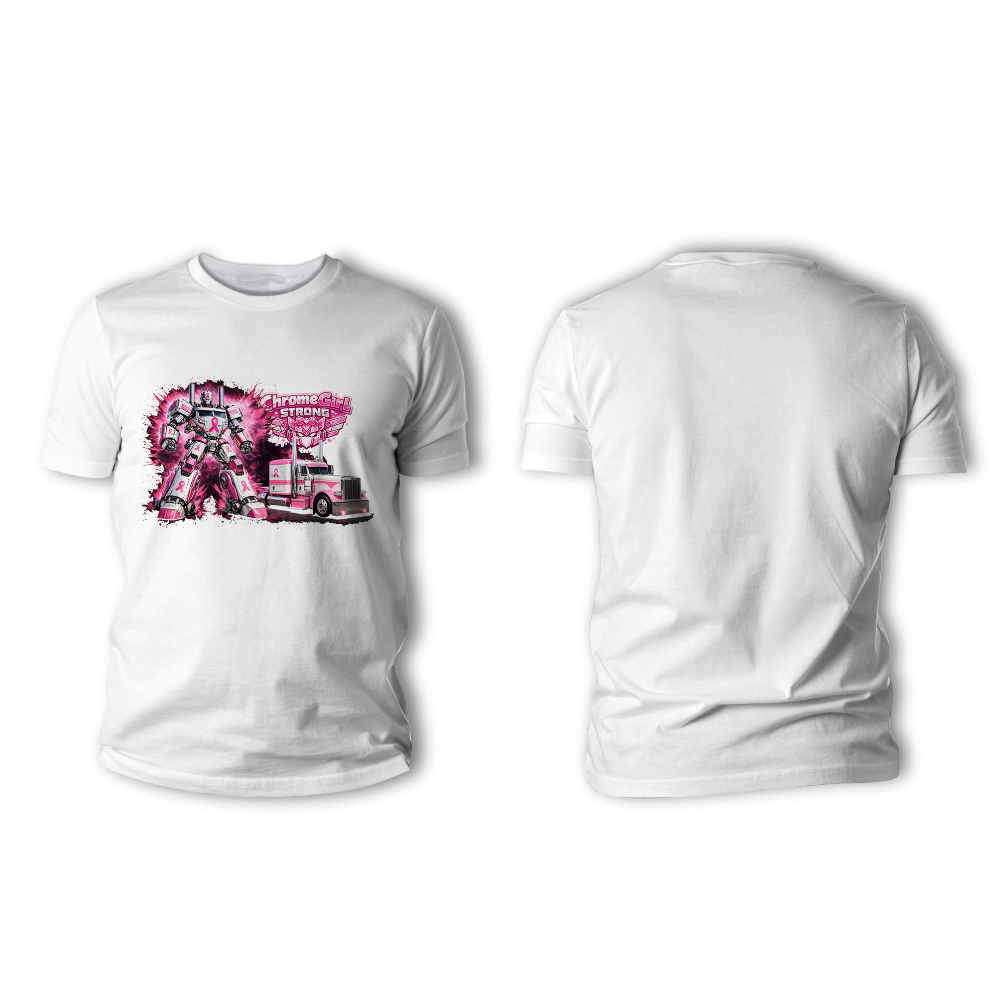 Transformers Series - Chromegirl Strong Shirts and Hoodies