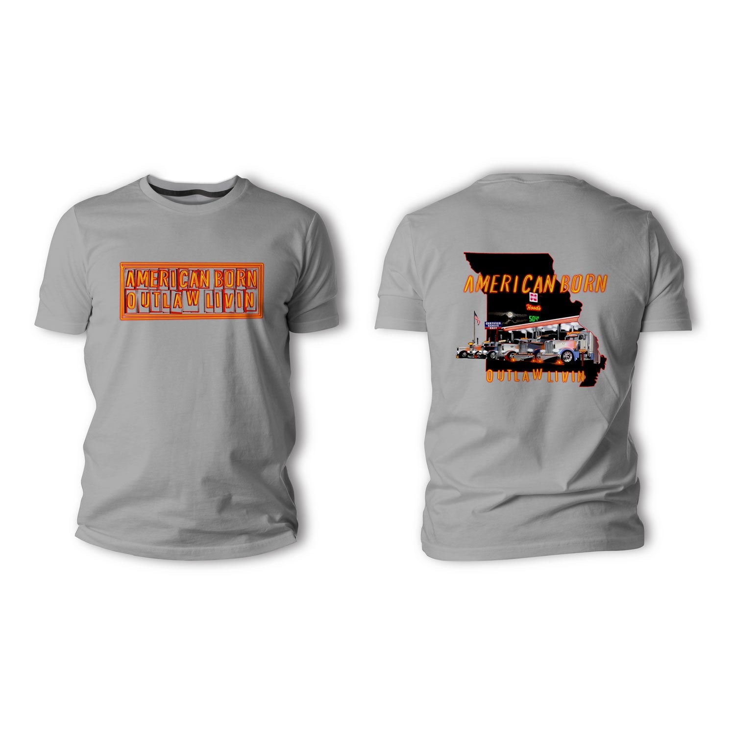 Trucks at Night Shirts and Hoodies