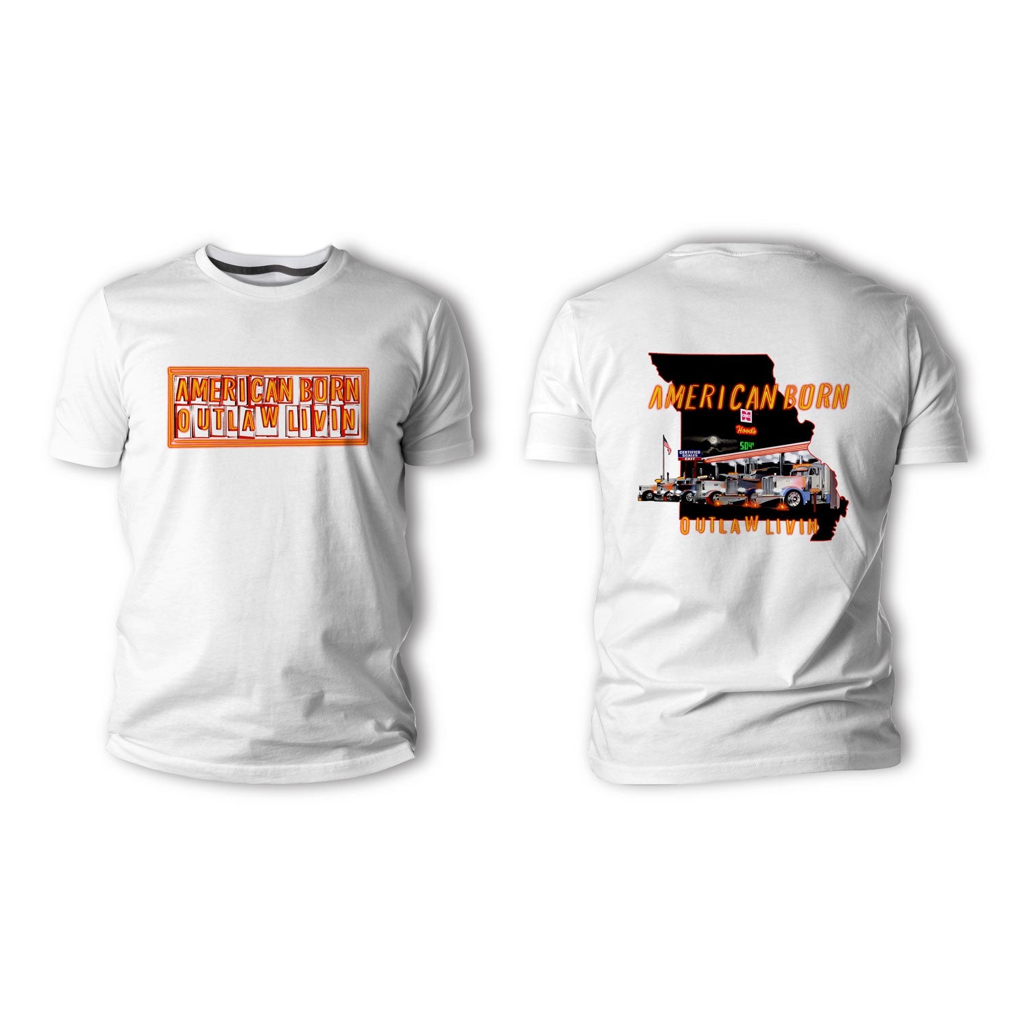 Trucks at Night Shirts and Hoodies