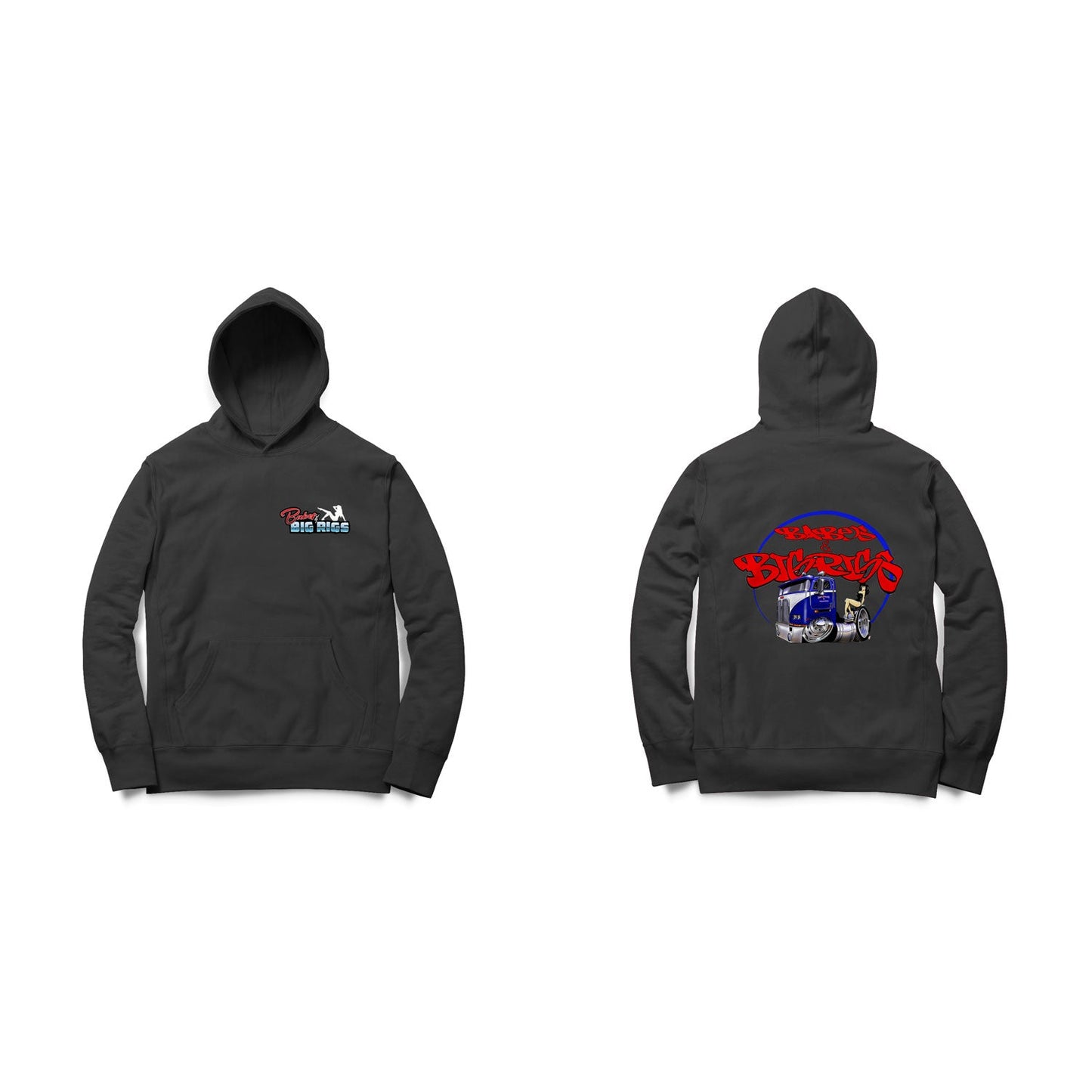 Cartoon Babes and Big Rigs Shirts and Hoodies