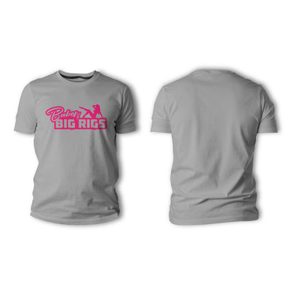 Babes and Big Rigs Pink Logo Shirts and Hoodies