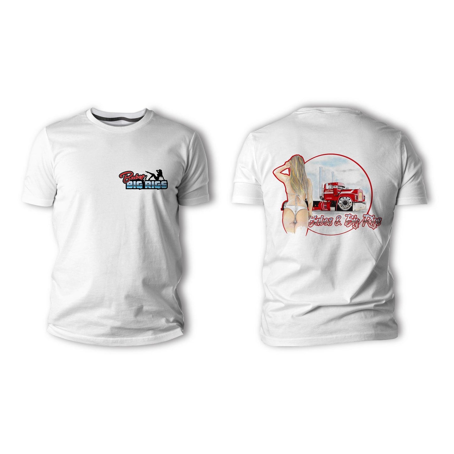 Babes Red Truck Shirts and Hoodies