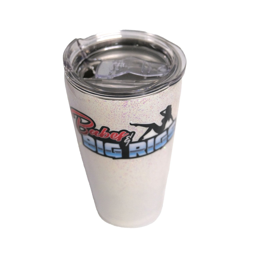 Babes and Big Rigs Logo Thermos Cup