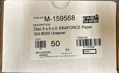 Budget Sandpaper – Hook & Loop Metal Prep Sheets (50-Pack)