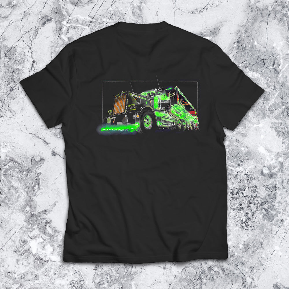 Trucks at Night Shirts and Hoodies