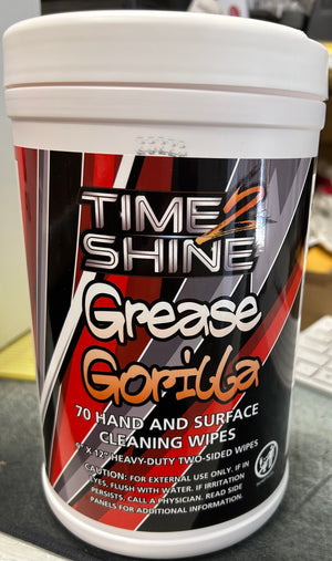 Time 2 Shine Grease Gorilla - Go Shine On