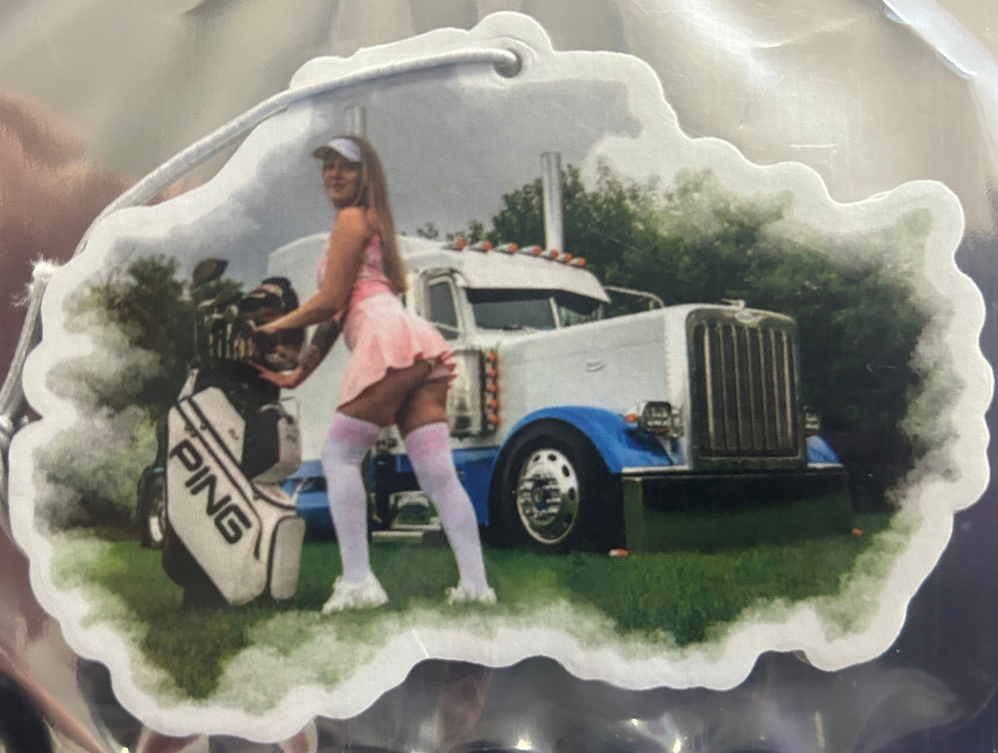 Babes & Big Rigs Air Freshener