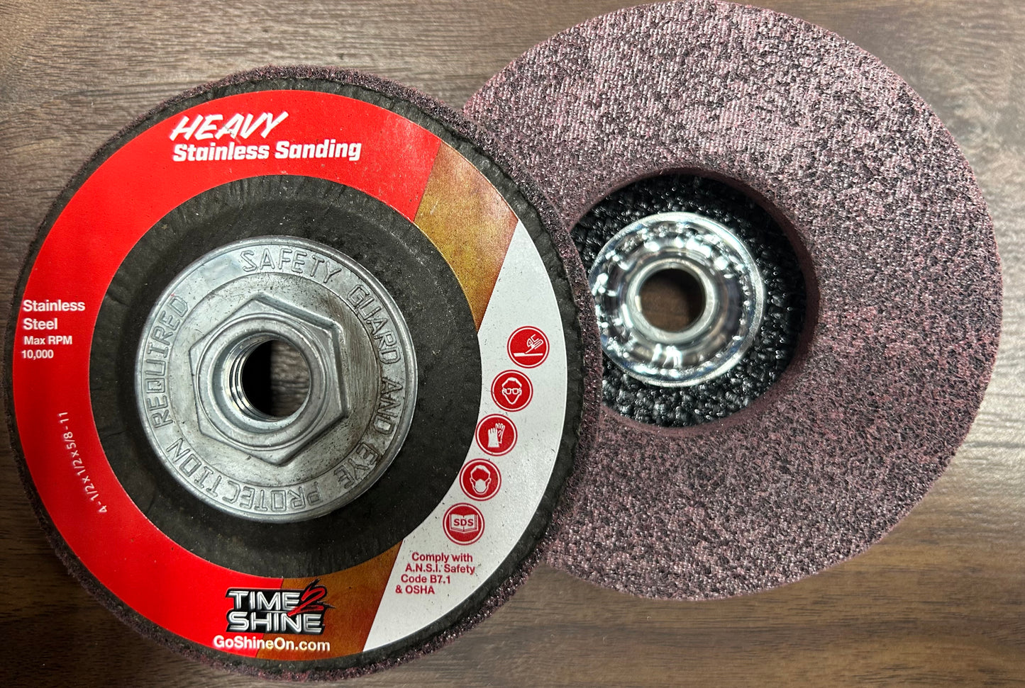 Surface Conditioning discs 4-1/2x1/2x5/8-11