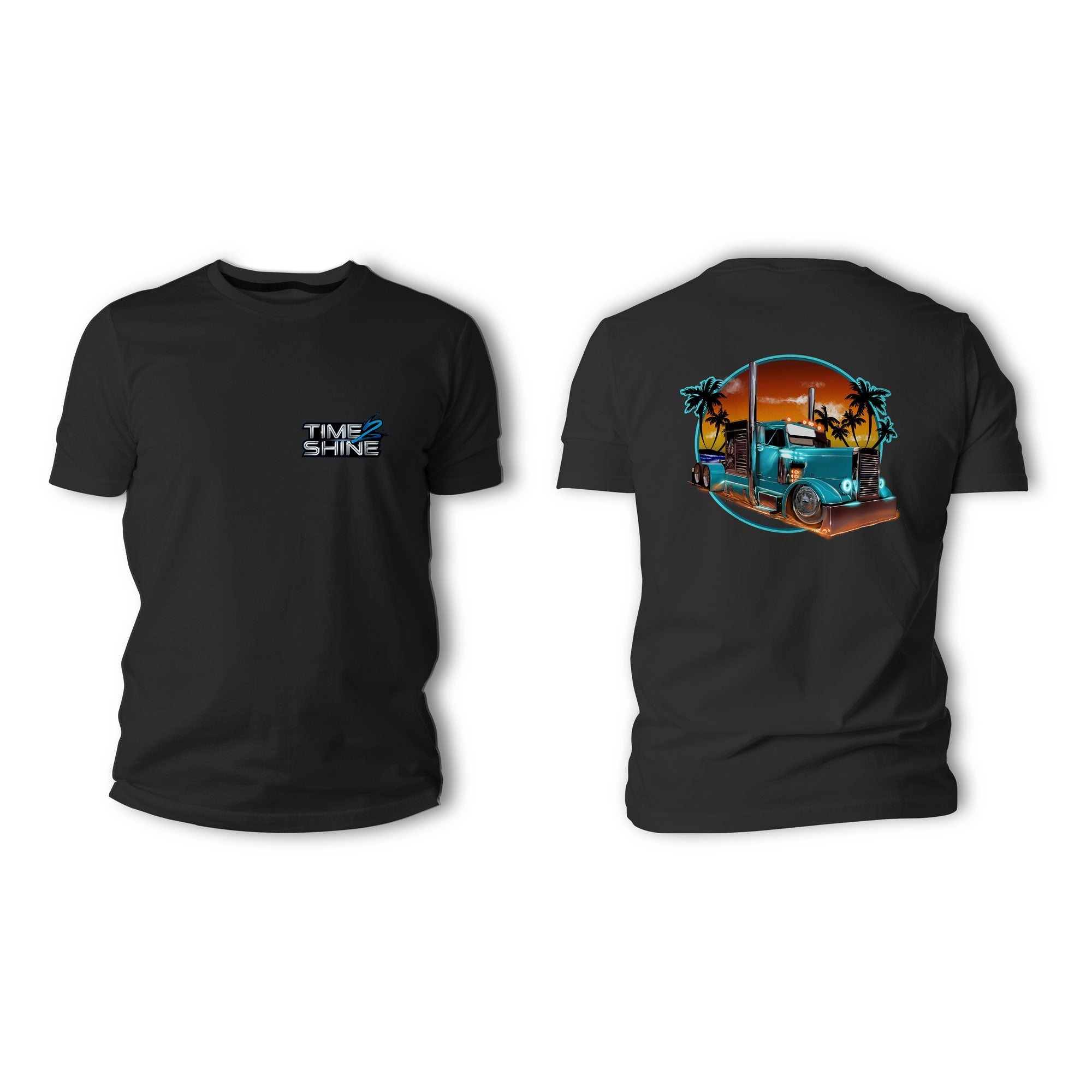Trucks at Night Shirts and Hoodies
