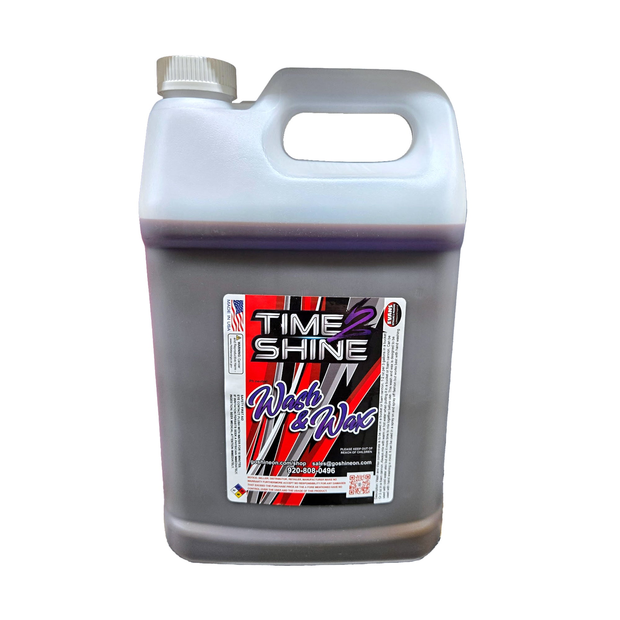 Time2Shine Wash & Wax Soap