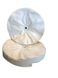 10" 40 Ply Domet Flannel Center-Sewn Buffing Wheel