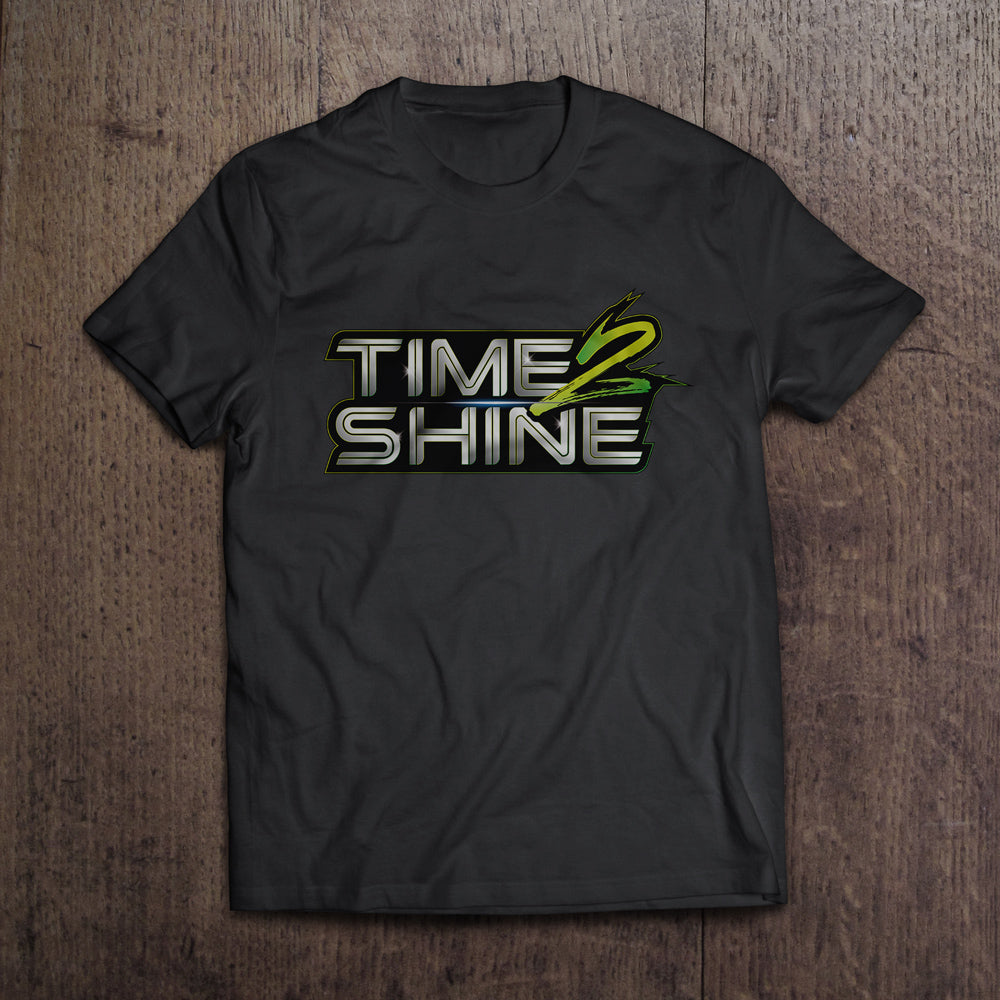 Time 2 Shine Green Logo Shirts and Hoodies