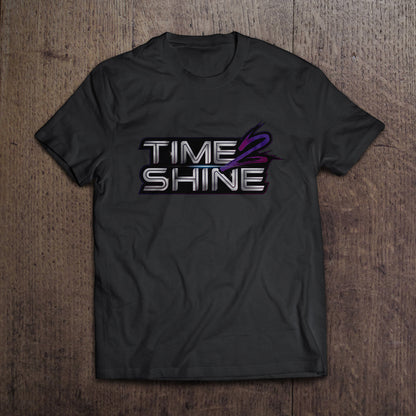 Time 2 Shine Purple Logo Shirts and Hoodies