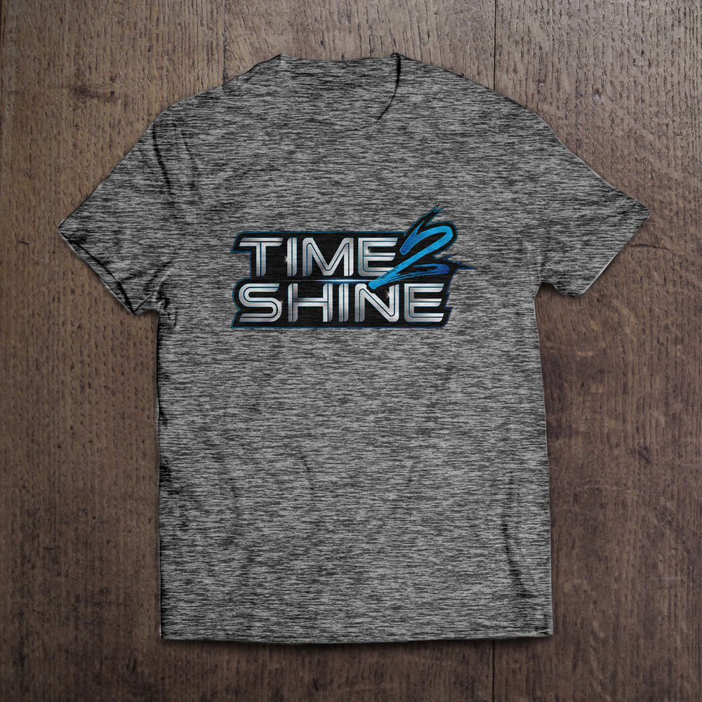 Time 2 Shine Blue Logo Shirts and Hoodies