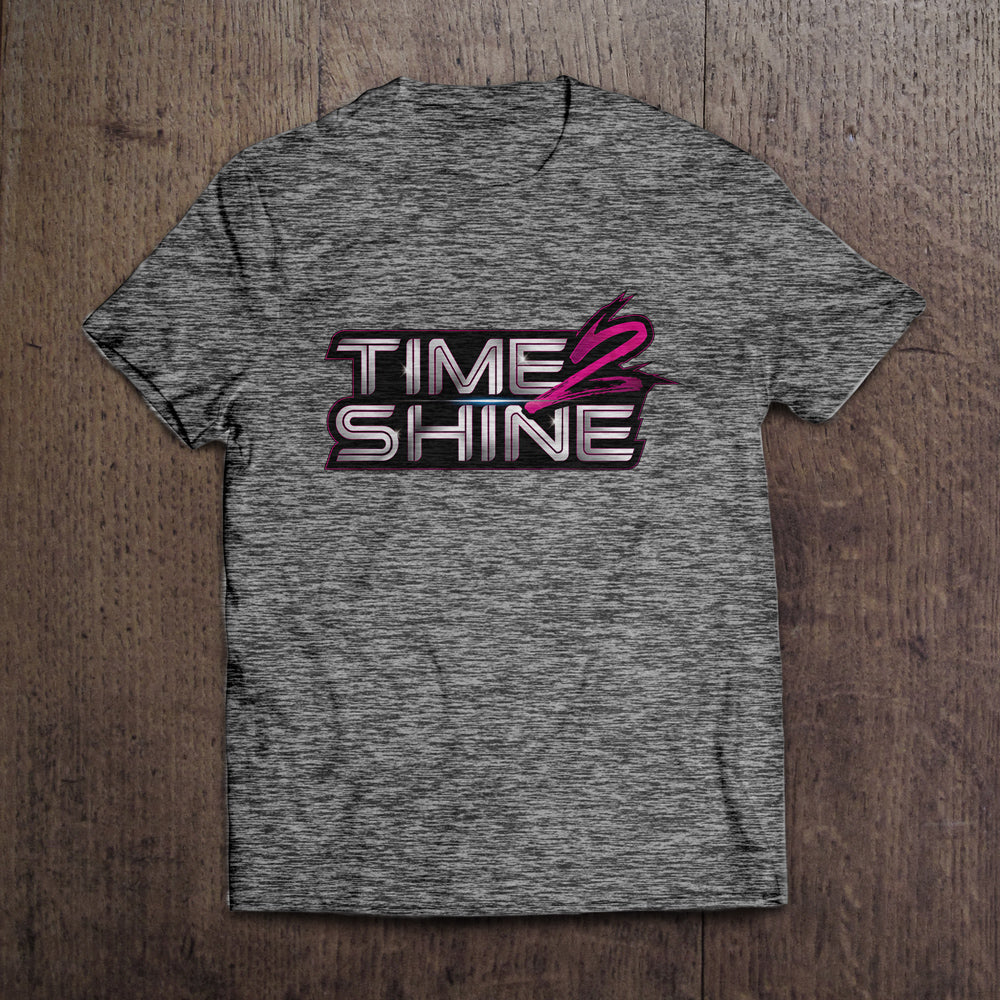Time 2 Shine Pink Logo Shirts and Hoodies