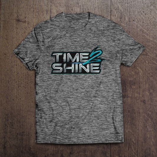 Time 2 Shine Baby Blue Logo Shirts and Hoodies