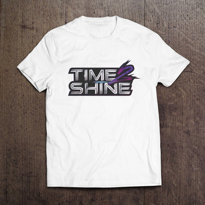 Time 2 Shine Purple Logo Shirts and Hoodies