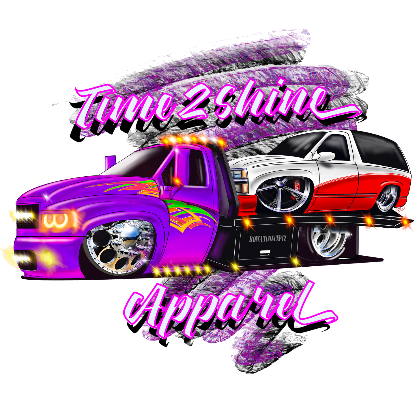 Tow Truck Flat Bed Shirts and Hoodies