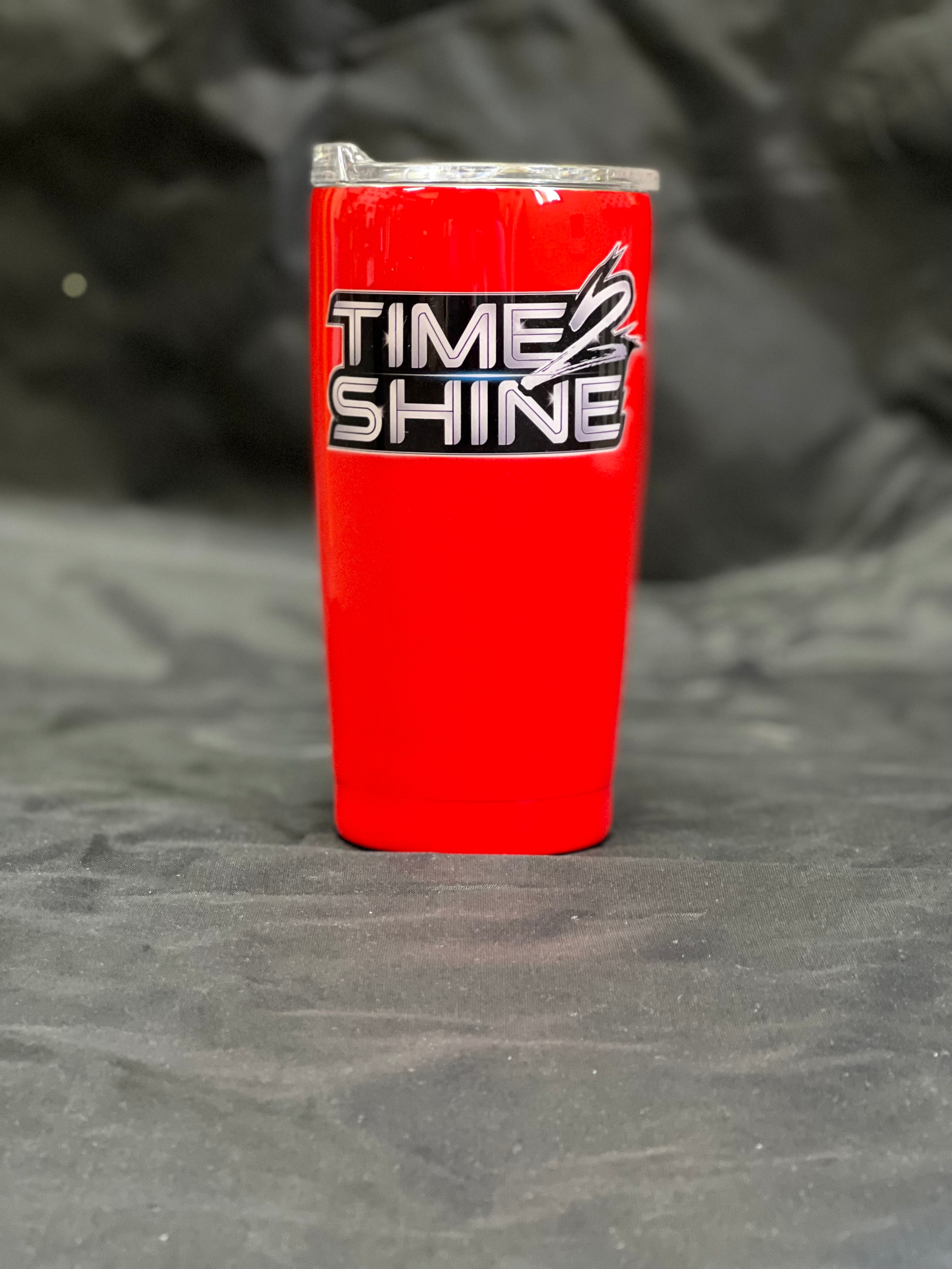 Time2Shine Logo cups