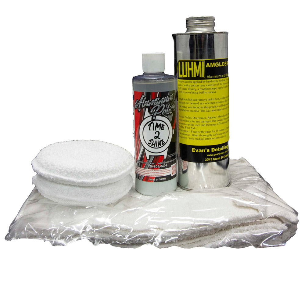 Aluminum/LUHMI Hand Metal Polish Kit