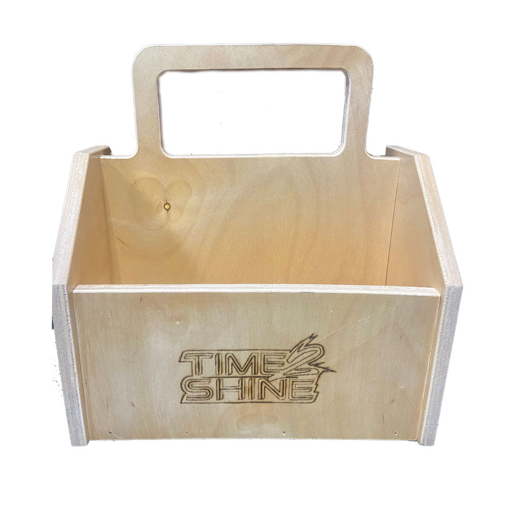 Time 2 Shine Wooden Detailing Caddy Kit