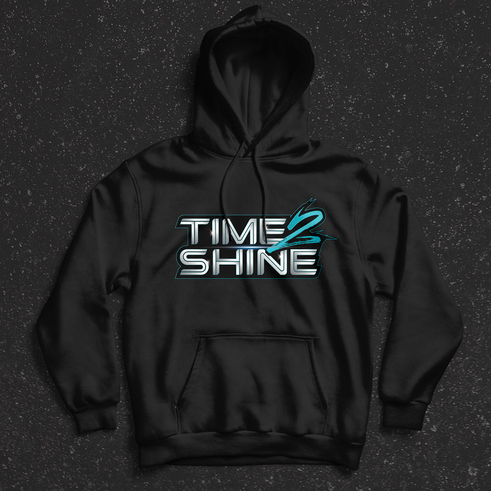 Time 2 Shine Baby Blue Logo Shirts and Hoodies