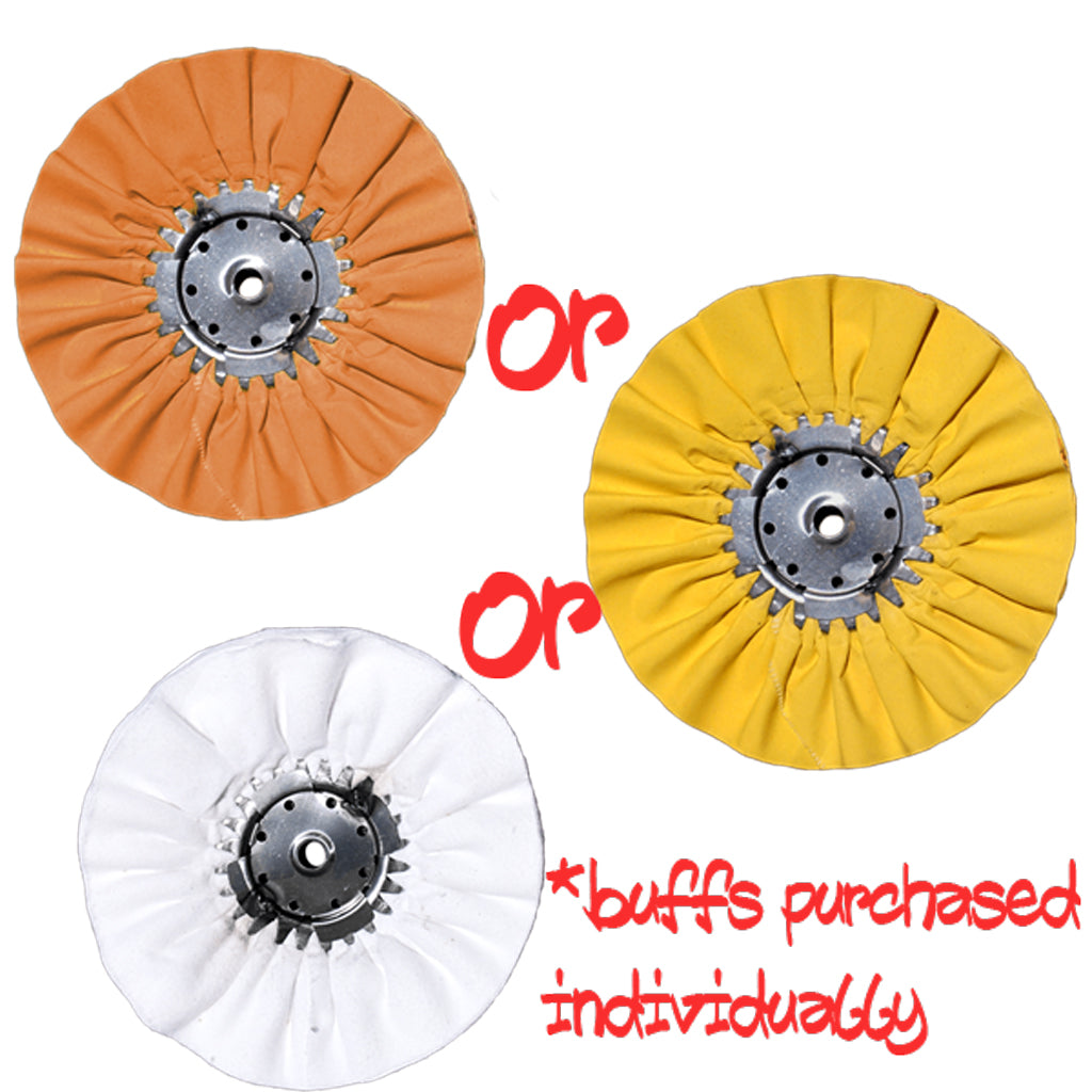 Airway Buffing Wheels for Angle Grinder - Go Shine On