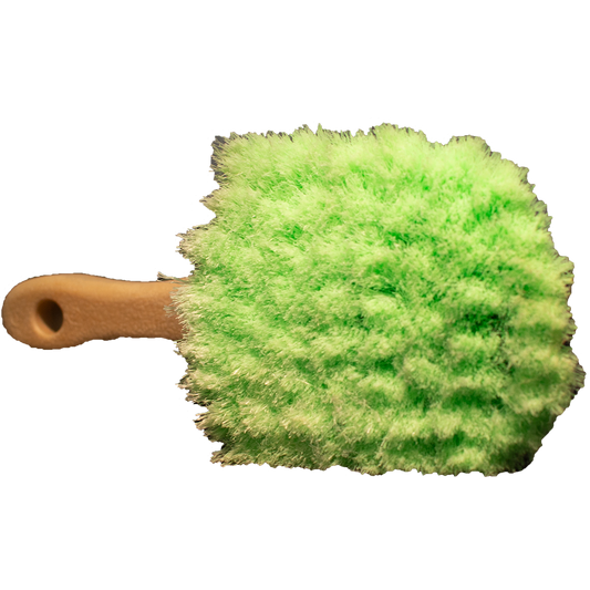 Green nylex brush